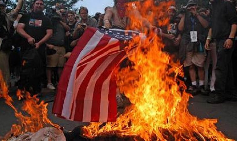 Should public burning or defacing the American Flag a “Hate Crime”?!