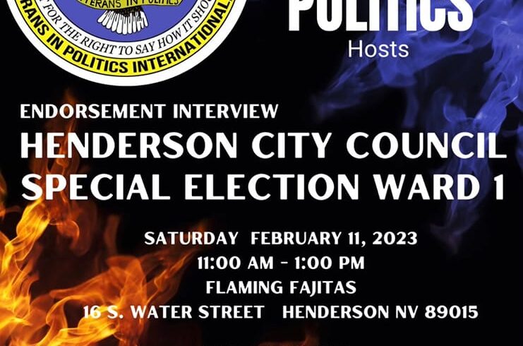 “The only election in town” Henderson City Council for Ward ONE!
