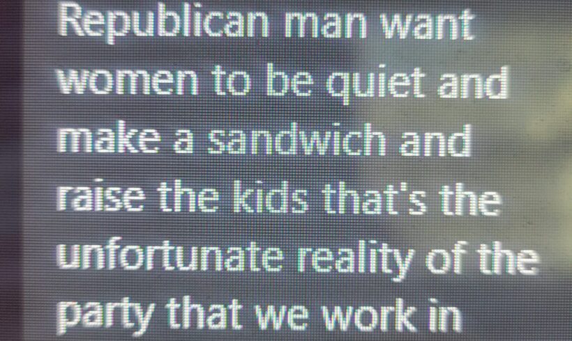 Bill Conrad US Senate campaign manager wants women to be quiet, raise the kids, and make a sandwich!