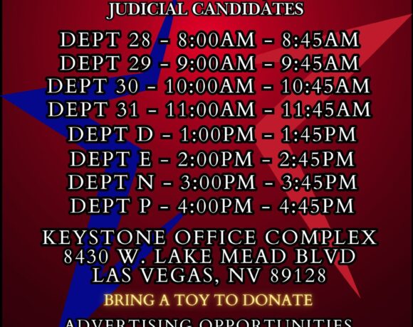 PART 2 OF 3 NEVADA’S MOST ANTICIPATED JUDICIAL ENDORSEMENT INTERVIEWS — FEBRUARY 28, 202 PART 2 OF 3 NEVADA’S MOST ANTICIPATED JUDICIAL ENDORSEMENT INTERVIEWS — FEBRUARY 28, 202