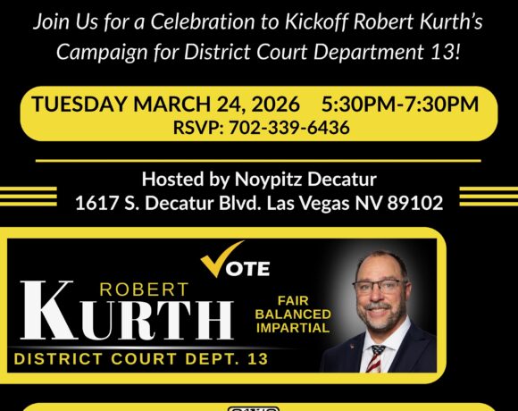 “Community Invited to Attend Robert Kurth Campaign Kickoff Celebration”