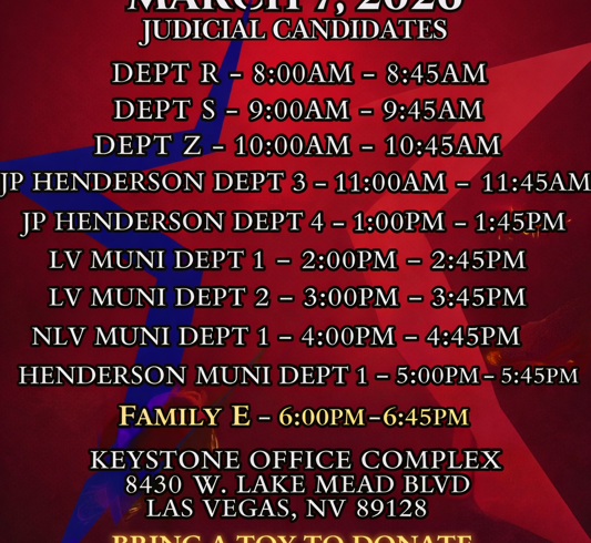 ⚖️ PART 3 OF 3 — THE GRAND FINALE NEVADA’S MOST ANTICIPATED 2026 JUDICIAL ENDORSEMENT INTERVIEWS