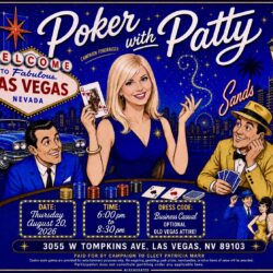 Poker, Vintage Vegas & a Night to Remember: “Poker with Patty” Comes to Las Vegas!