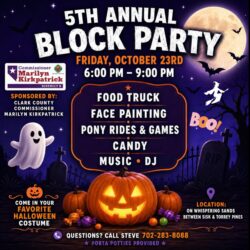 5TH ANNUAL HALLOWEEN BLOCK PARTY — NORTHWEST LAS VEGAS, GET READY FOR A SPOOKTACULAR NIGHT!