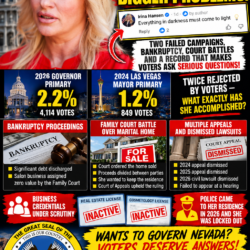 IRINA HANSEN WANTS TO GOVERN NEVADA—BUT WHAT DOES HER OWN RECORD TELL VOTERS?