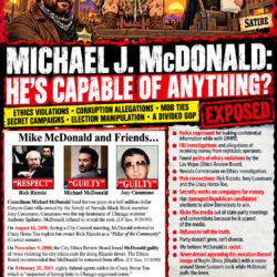 MICHAEL J. McDONALD Nevada Republican Chairman: HE’S CAPABLE OF ANYTHING?
