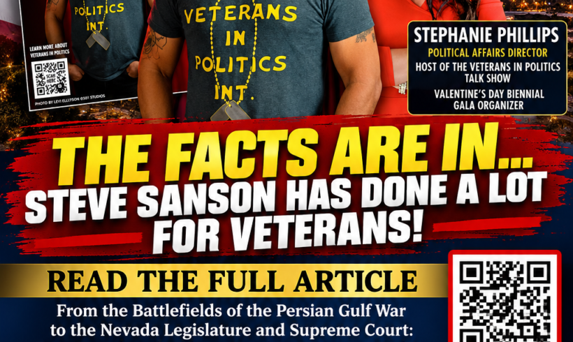 THEY SAY STEVE SANSON HAS DONE NOTHING FOR VETERANS? THE MILITARY RECORD, NEVADA LAWS, COURT VICTORIES, AND DECADES OF ADVOCACY TELL A DIFFERENT STORY!